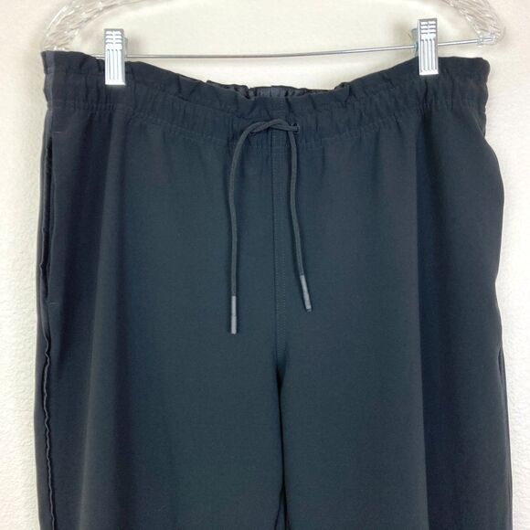 Athleta Metropolis Jogger Pant Petite Size 10P Black High Rise Tapered Pant - Picture 3 of 11